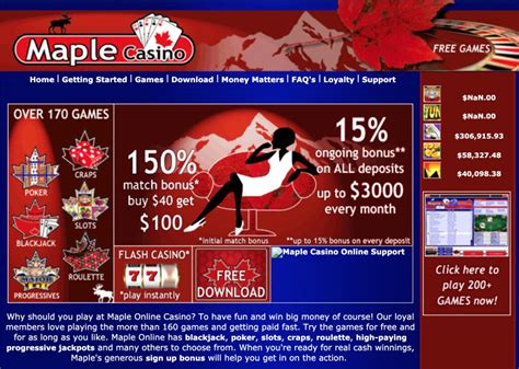 Maple casino .